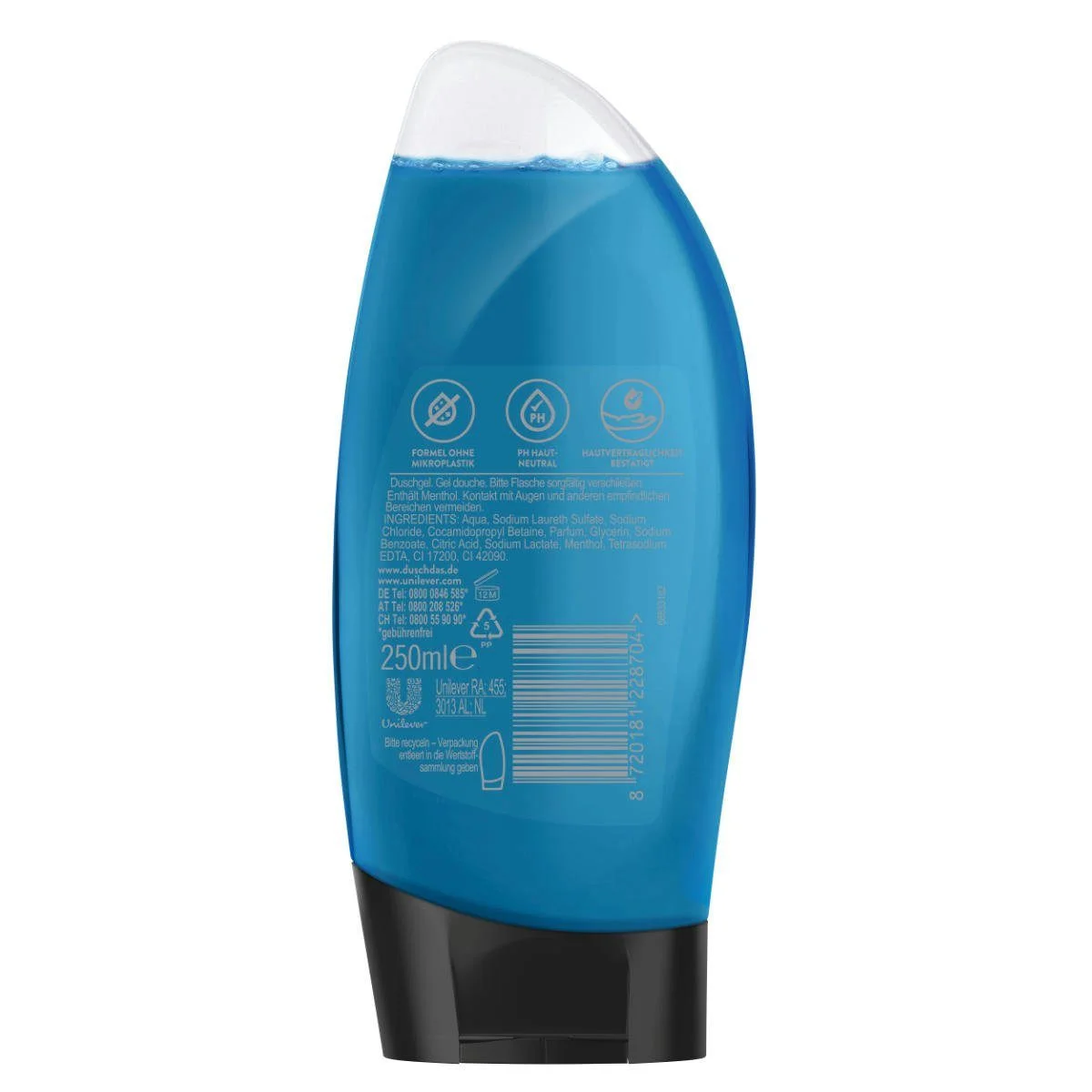 Duschgel „Ice Kick 2in1“ – 250 ml, erfrischend & belebend